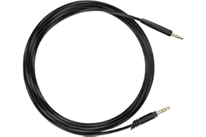 Linkidea Audio Cable for AKG Y600NC, Y40, Y50, Y500, N60NC, N700NC, N60, N700NC M2M, Y50BT, Y45BT, N90Q Headphones, 3.5mm to 2.5mm Replacement Aux Cord (4.9 ft / 1.5m)