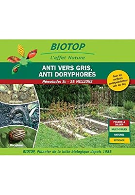 Biotop Nematodes Sc Anti vers gris, doryphore et courtilières - 25 millions