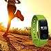 Produktbild Smart Bracelets,Activity Tracker Armband,Fitness Tracker,Smart Armband mit eingehende Anruf-ID Erinnerung,sesshafte Erinnerung,Schlaf-Monitor,Kompatibel mit Android und IOS System Smartphones