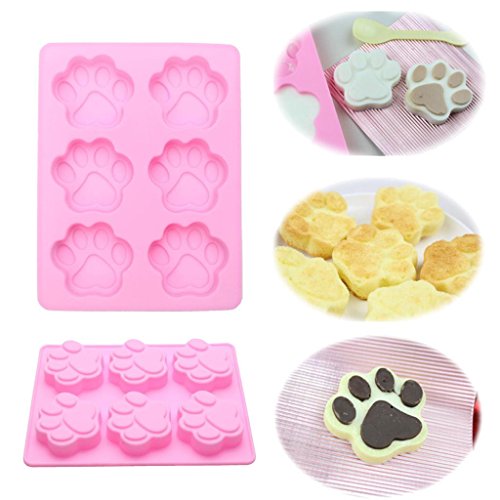 Katzen-Tatzen Eiswürfelschale Pudding Kuchen Schokoladenform Maker-Tool Einfrieren - 5