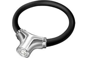 Lolypot Candado de Bicicleta Antirobo Candado de Cable Cadena Bicicleta Universal Mini portátil Cerradura de bicicleta Bloqueo para Bicicletas con llaves para ciclismo MTB al Aire Libre