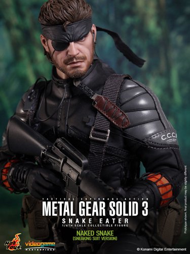 Naked Snake 12in Hot Toys Fig. Metal Gear Solid