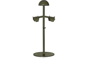 Savior Equipment H.P.C Taktischer Ausrüstungsständer für Tischhelme, Westen, Militärausrüstung, Plattenträger, für drinnen und draußen, freistehender Organizer, Olivgrün