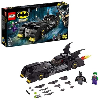 LEGO® - Batmobile : la Poursuite du Joker DC Comics Super Heroes Batman Jeux de Construction, 76119, Multicolore