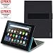 Produktbild reboon Hülle für Amazon Fire HD 10 Tablet Tasche Cover Case Bumper | in Schwarz | Testsieger