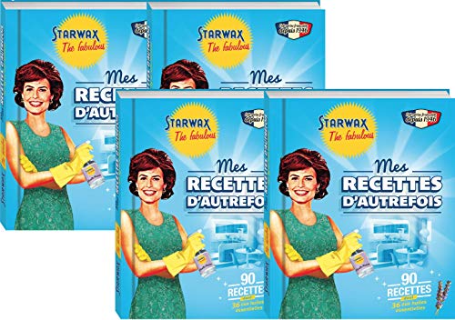 STARWAX FABULOUS Livre de Recettes - Lot de 4