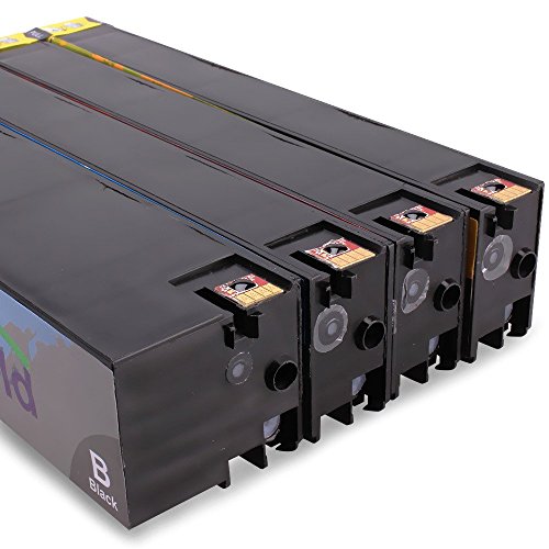 OfficeWorld Kompatible Patronen Ersatz für 970XL 971XL Druckerpatrone Hohe Kapazität mit Neuer Aktualisierter Chips für Officejet Pro X451dn X451dw X476dn X476dw X551dw X576dw - 3