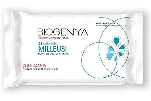 Biogenya Fresh Hygiene - Salviettine Milleusi Igienizzanti, 48 salviette