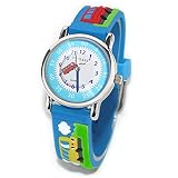 Kids watch Handgelenk Uhren Cute My First Easy Reader Wasserdicht Time Teacher Kinder Armbanduhr 3D Cartoon Quarz in für Jungen Mädchen