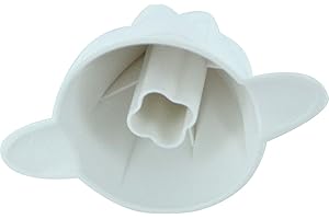 HOBBYTECH Cône double rotation SS192355 pour presse agrumes Vitapress Moulinex Blanc