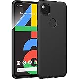 Beetop Kompatibel Mit Google Pixel 4a Hülle, Schutzhülle Ultradünn Handyhülle Weiche Silikon TPU Rückschale Case Cover Für Go