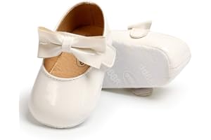 RVROVIC Baby Mädchen Mokassins Säugling Prinzessin Glitzern Premium Leichte weiche Sohle Prewalker Kleinkind Mädchen Schuhe