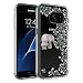Produktbild Galaxy S7 Hülle. Tiniker [Kratzfest] Ultra Slim klar Handyhülle für Samsung Galaxy S7 [Muster 10]