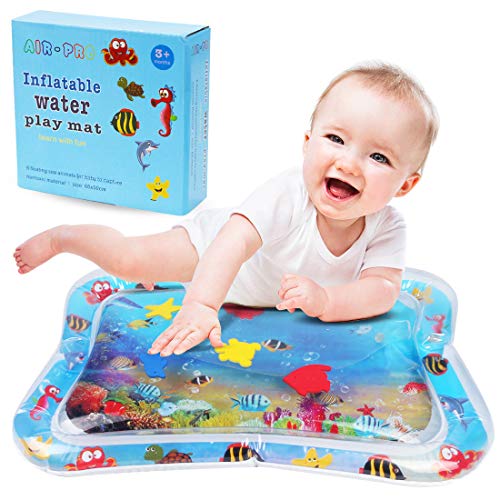 Tapis d'eau Gonflable de bébé,Tapis de bébé rempli par l'eau pour des Enfants Centre de Jeu d'activité d'amusement d'activité d'enfant en