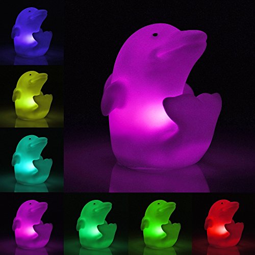 1Pcs TAN nacht - licht zum schlafzimmer badezimmer batteriebetriebenen led lampe kinder baby ", führte neue lampe nachts romantisch - süße lampe für zimmer weihnachtsfeier dekor(DelFine)