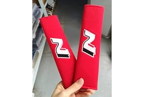 KAnduo 2 Pezzi Auto Imbottiture Cinture di Sicurezza Copri Compatibile con per Hyundai N Performance I30 Veloster Creta Accent Tucson,B