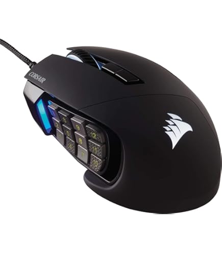 コルセア　CORSAIR　SCIMITAR ELITE WL SE Corsair Scimitar Elite Wireless SE MMO Gaming Maus – 33.000 DPI