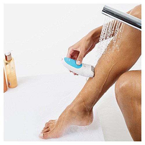 Braun Silk-épil Epilierer Bibi-Edition mit Gesichtsreinigungsbürste, rosa - 4