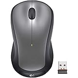 Logitech M310 Wireless Mouse, 2.4 GHz with USB Nano Receiver, 1000 DPI Optical Tracking, 18 Month Life Battery, PC / Mac / La