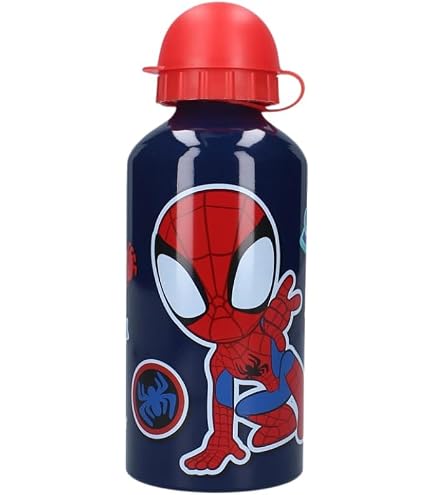 Paladone Miles Morales Spider-Man Metal Water Bottle – 500ml Stainless Steel Insulated Flask - View #8