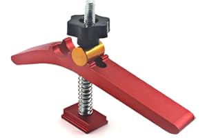 Abrazadera en T Weytoll Abrazadera para Juntas con Una Mano de Aleación de Aluminio con Pinza de Sujeción en Forma de T, Juego de Alicates, Herramientas de Trabajo de Madera