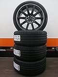 Lieferumfang 4 Sommerräder 18 Zoll passend für C-Klasse W205 E-Klasse W212 Vito 638 KESKIN KT16 CONTINENTAL TOP