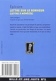 Image de Lettre sur le bonheur : Lettre à Ménécée