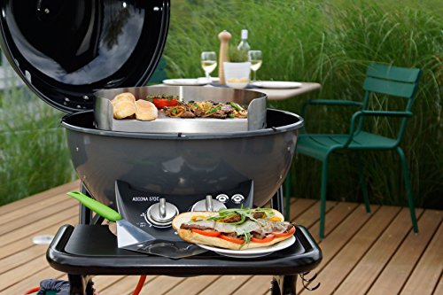 Outdoorchef ASCONA 570 G darkgrey grau BBQ Gasgrill Kugelgrill, Doppelbrenner, 18.127.97 - 14