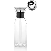 Borosilikat Cam S&uuml;rahi Otomatik &Ccedil;elik Kapak 1500ml