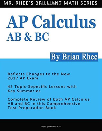 AP Calculus AB & BC: AP Calculus Exam Review Book