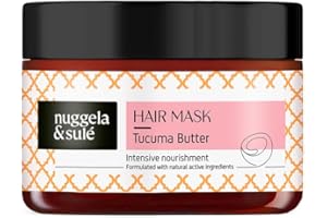 Nuggela & Sulé Tucuma Hair Mask - Intensa y Nutritiva. Activos 100% Naturales. Mascarilla con Manteca de Tucuma. Aroma Embriagador. 1 x 250 ml