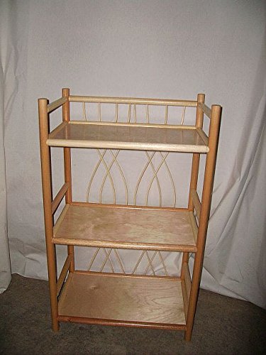 Regal Rattan Ramin neu " made in Germany " in honig