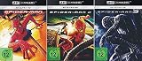 Spider-Man 1-3 Teil 1+2+3 Trilogie [4K Ultra HD Set] - Kirsten Dunst, James Franco Tobey Maguire