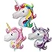 Produktbild whatUneed Einhorn Kopf Ballons, Party Folienballon, Spielzeug für Hochzeit, Geburtstag Party Decor Kinder Kinder Geschenk
