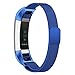Produktbild Altsommer 7 Farben Armband 15mm für Fitbit Alta HR Milanese Magnetic Edelstahl Armband,Magnetisches Milanese-Edelstahl-Armband-Schnellverschluß Uhrenarmband für Damen Herren Blau (Blau)