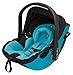 Produktbild Kiddy 41940EL024 Evoluna i-Size Babyschale inkl. Isofix Base, patentierte KLF-Liegefunktion, i-Size (Geburt-83 cm, Geburt-ca. 15 Monate), Hawaii (türkis)