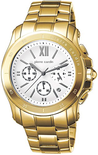 Pierre Cardin Herren-Armbanduhr Prince Chronograph Quarz Edelstahl Swiss Made