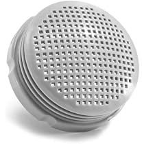 GLOBALHUT 2 connettori di uscita per piscina Intex Nuoto, ugello di uscita, filtro filtro connettore, connettori per getto d'acqua per piscine fuori terra, parte di ricambio per piscine fuori terra (2