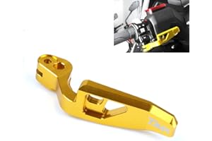 HEIGOAL Leva del freno di stazionamento T-MAX 530 per TMAX 500 2008-2011 TMAX 530 XP500 XP530 leva del freno a mano in alluminio per moto (oro)