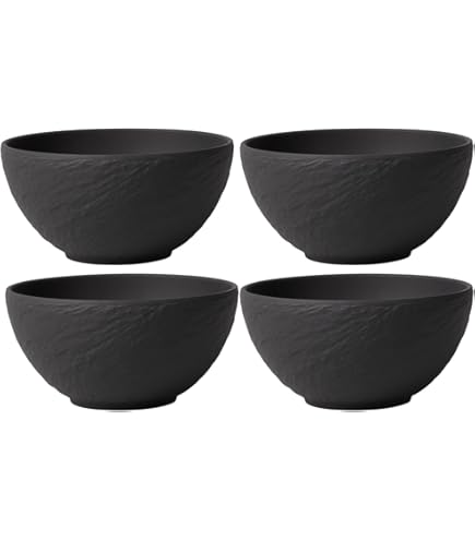 Villeroy & Boch 10 4240 2536 6 Manufacture Rock Lot De 6 Bols