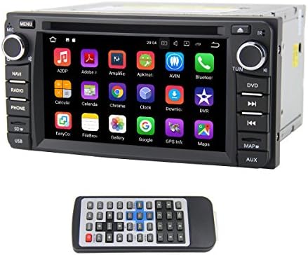 QSICISL Double Din Android 7.1 for Universal 6.2 inch In Dash HD Touch Screen Car DVD multimedia Video Player GPS Navigation Stereo with Built-in WIFI Modem support 4G/Bluetooth/Hotspot/SD/USB//Radio