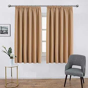 H.Versailtex 2 Panels Citadel Blackout Curtains Thermal ...