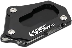 BROEL Prolunga cavalletto Laterale Moto per BMW per R1250GS per R 1200 GS LC ADV R1250GS per Adventure R 1250 GS Prolunga cavalletto Moto Prolunga cavalletto Laterale Cavalletto Laterale 2013-2020 (Color :