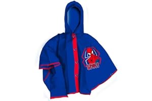 Coriex Capa Poncho de lluvia impermeable a prueba de viento Spider-Man hombre araña varios impermeable, capa, impermeable, a prueba de lluvia, a prueba de viento