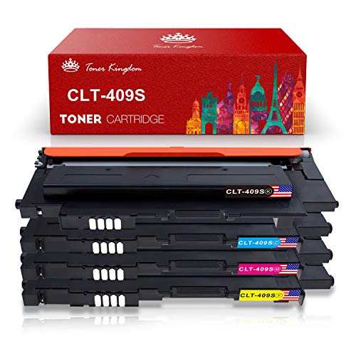 Toner Kingdom 4 Paquete Compatible Cartucho de tóner Para Samsung CLT-P4092C CLT-K4092S CLT-C4092S CLT-Y4092S CLT-M4092S CLP-310 CLP-310N CLP-315 CLP-315W CLX-3175 CLX-3175FN CLX-3175FW Impresora