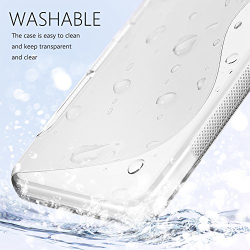 SLEO Funda para Samsung Galaxy A5 2017 Slim Fit TPU Carcasa de Parachoques Case Trasl  cido Suave con Absorci  n de Impactos y Resistente a los Ara  azos para Samsung Galaxy A5 2017 - Claro