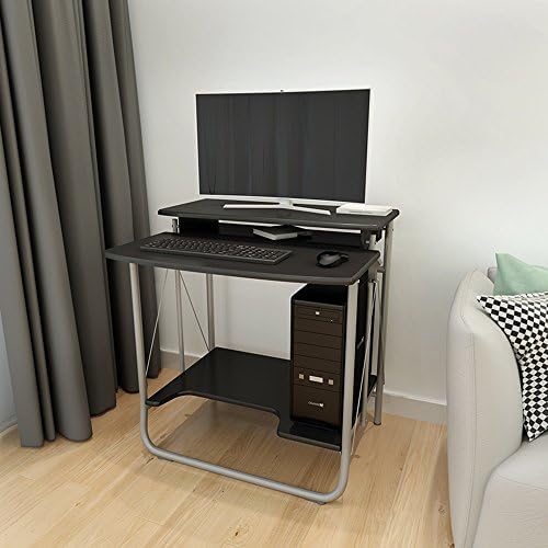 LJHA Folding Table / Desktop Computer Desk / Mobile / Desk / Book Desk / 69 * 75 * 46CM table