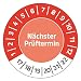 Produktbild AVERY Zweckform 6928 Prüfplaketten durchmesser 30 mm, 10 Bogen/80 Etiketten, rot