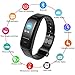 Produktbild Fitness Tracker,LIGE Wasserdicht IP68 Fitness Armband mit Pulsmesser 0,96 Zoll Farbbildschirm Smartwatch Aktivitätstracker Pulsuhren Schrittzaehler Uhr Smart Watch Fitness Uhr für Damen Herren