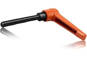 HAIMAYEE Poignée à Levier de Serrage Réglable,M6-40mm Poignée de Serrage,Filetage Mâle Poignées Réglables de Machine